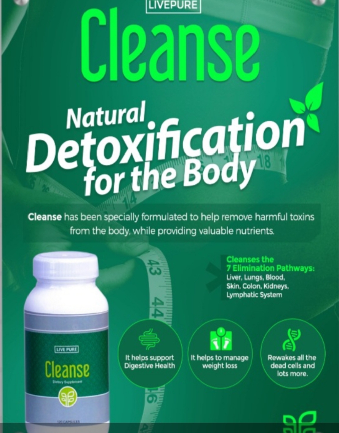 Cleanse dietary supplement.
