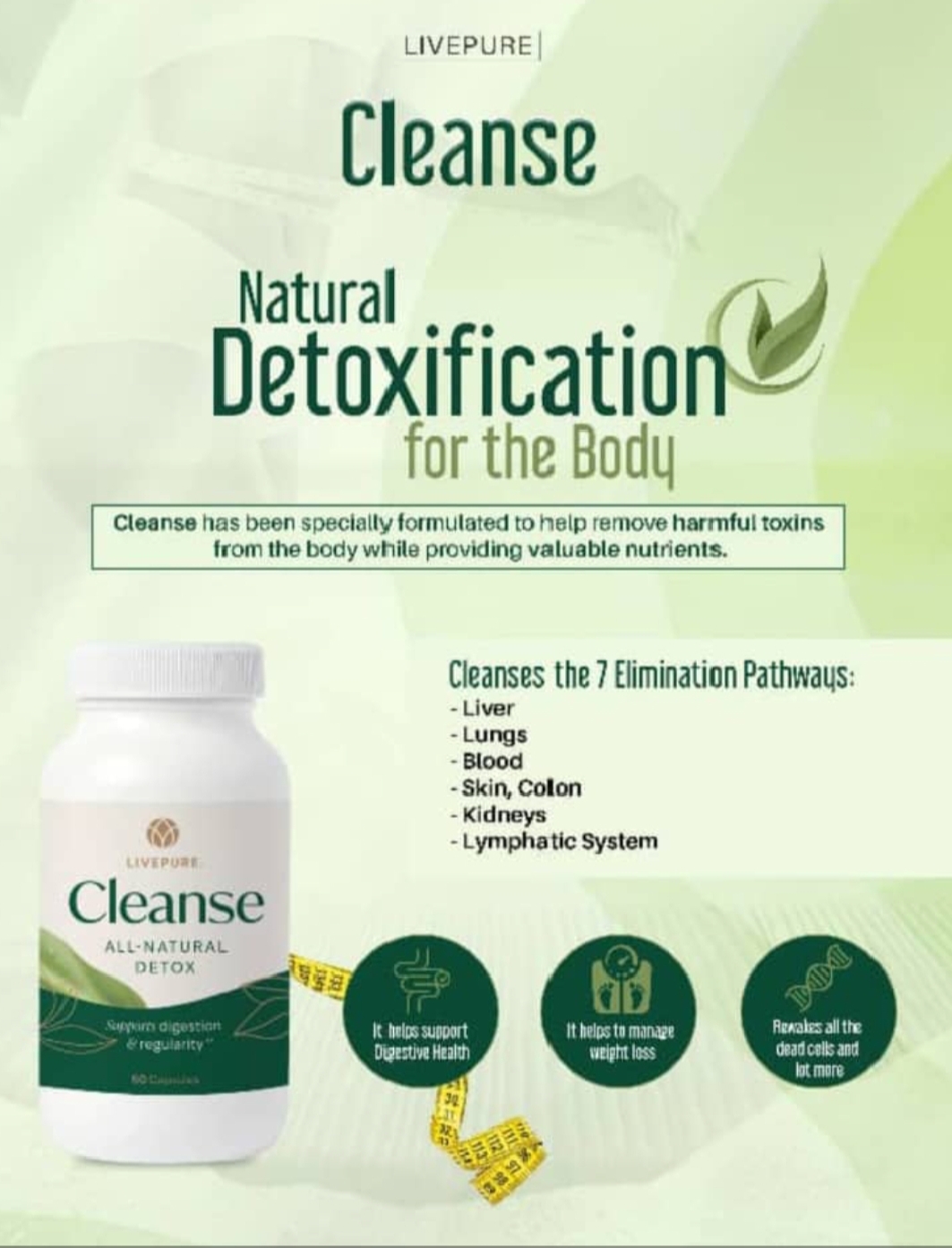 Cleanse dietary supplement.