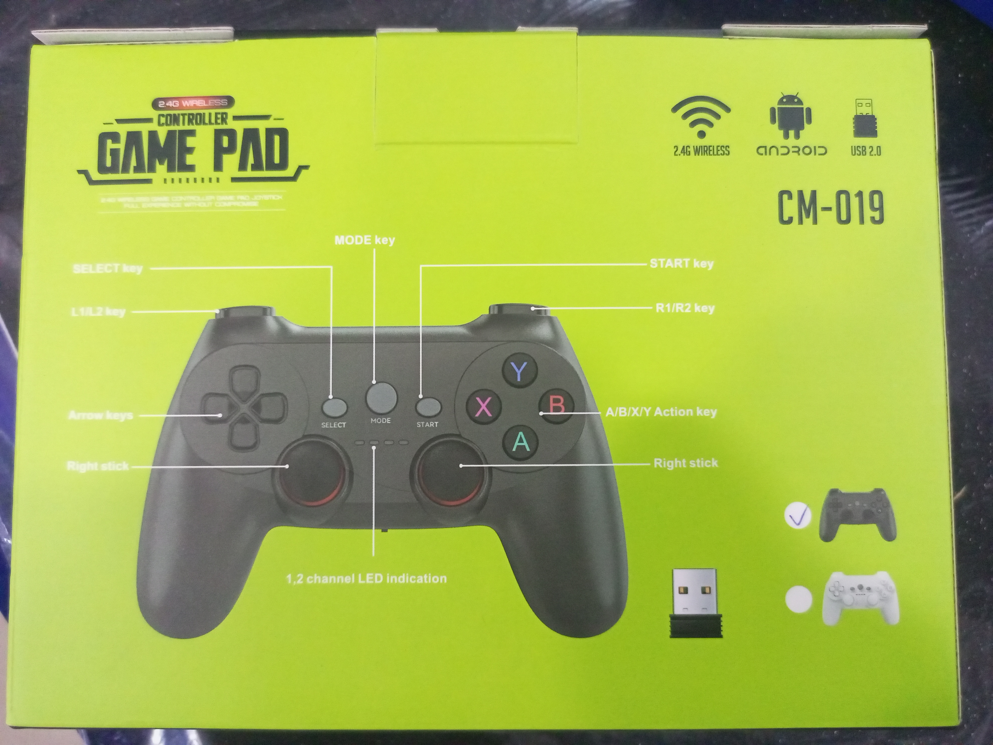 All in one Gamepad