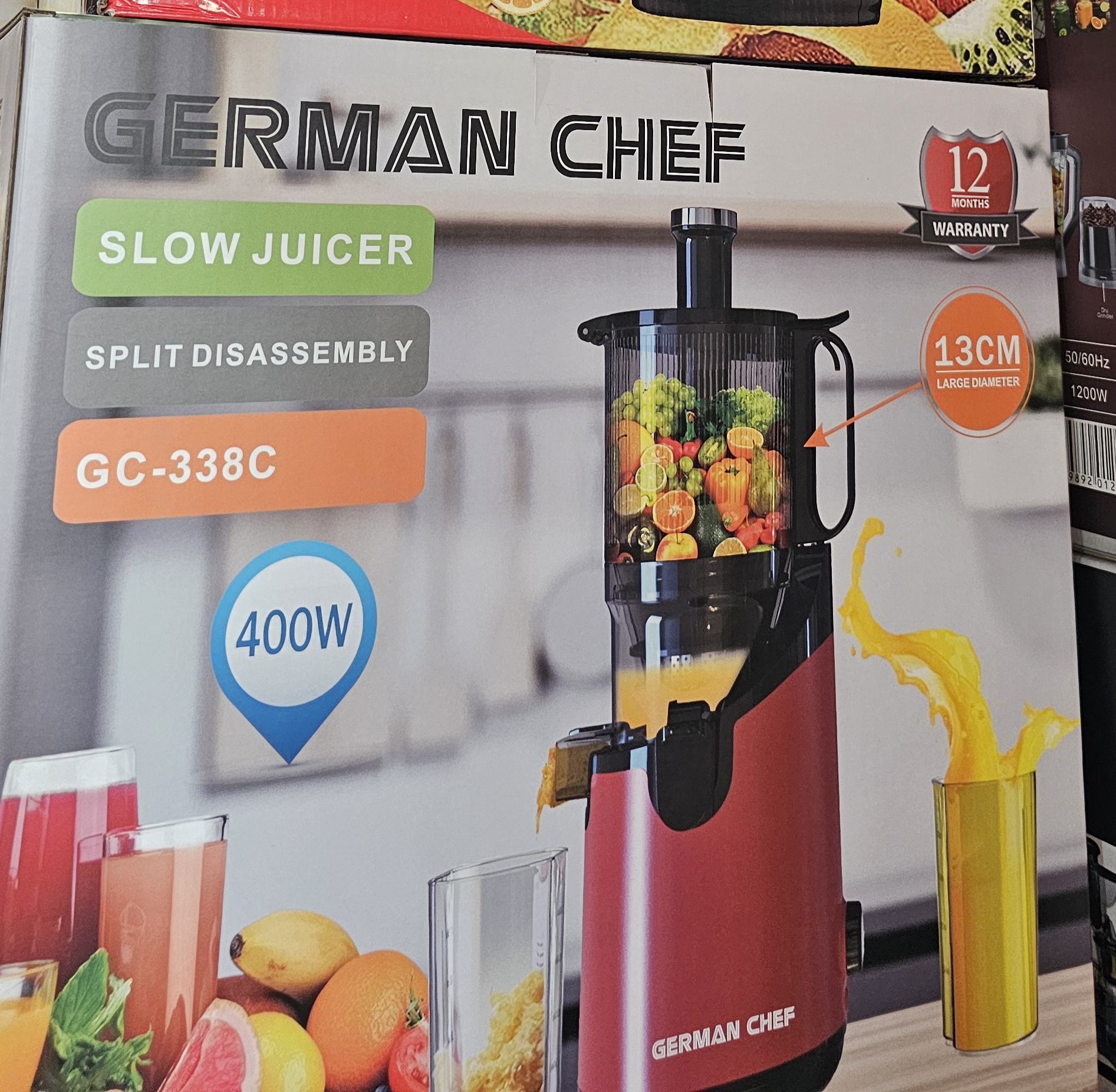 German Chef juicer