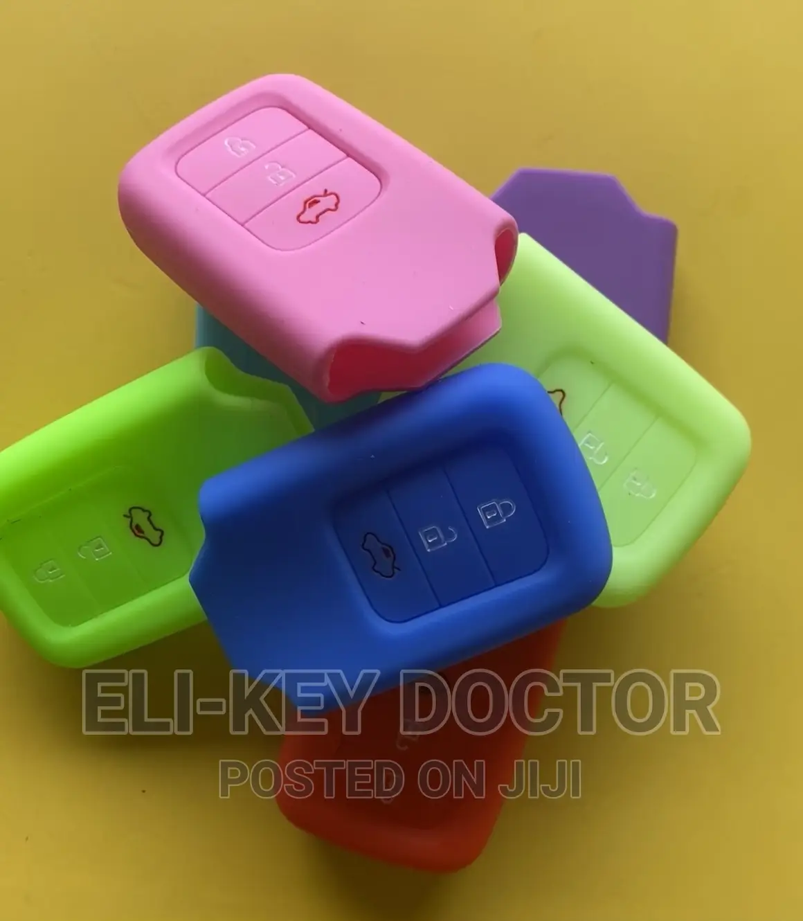 Colorful Silicon Case for Honda Accord Civic CRV Smart Keys