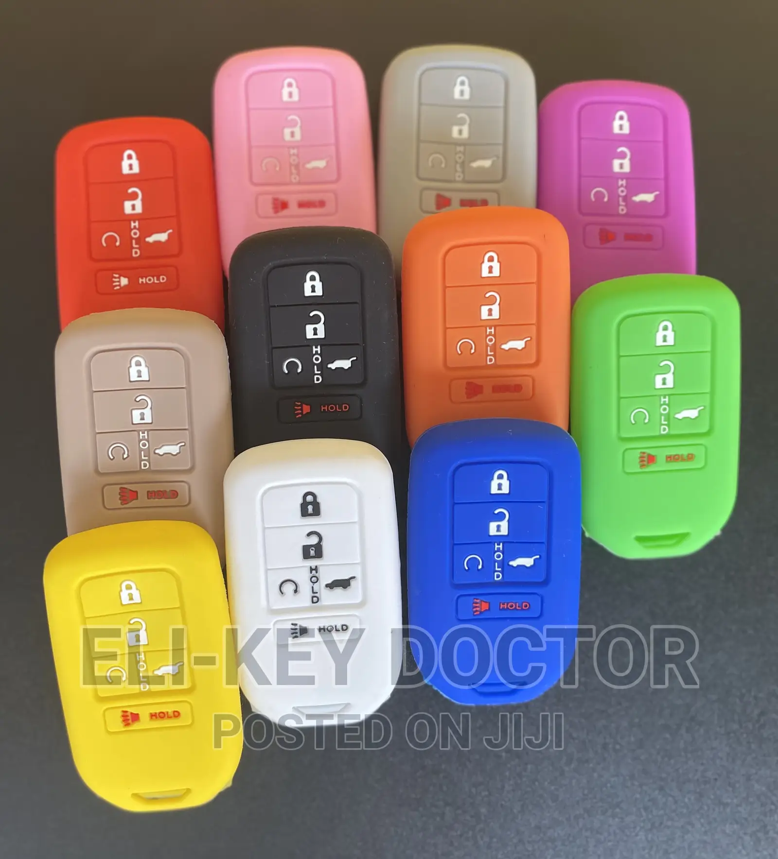 Colorful Silicon Case for Honda Accord Civic CRV Smart Keys