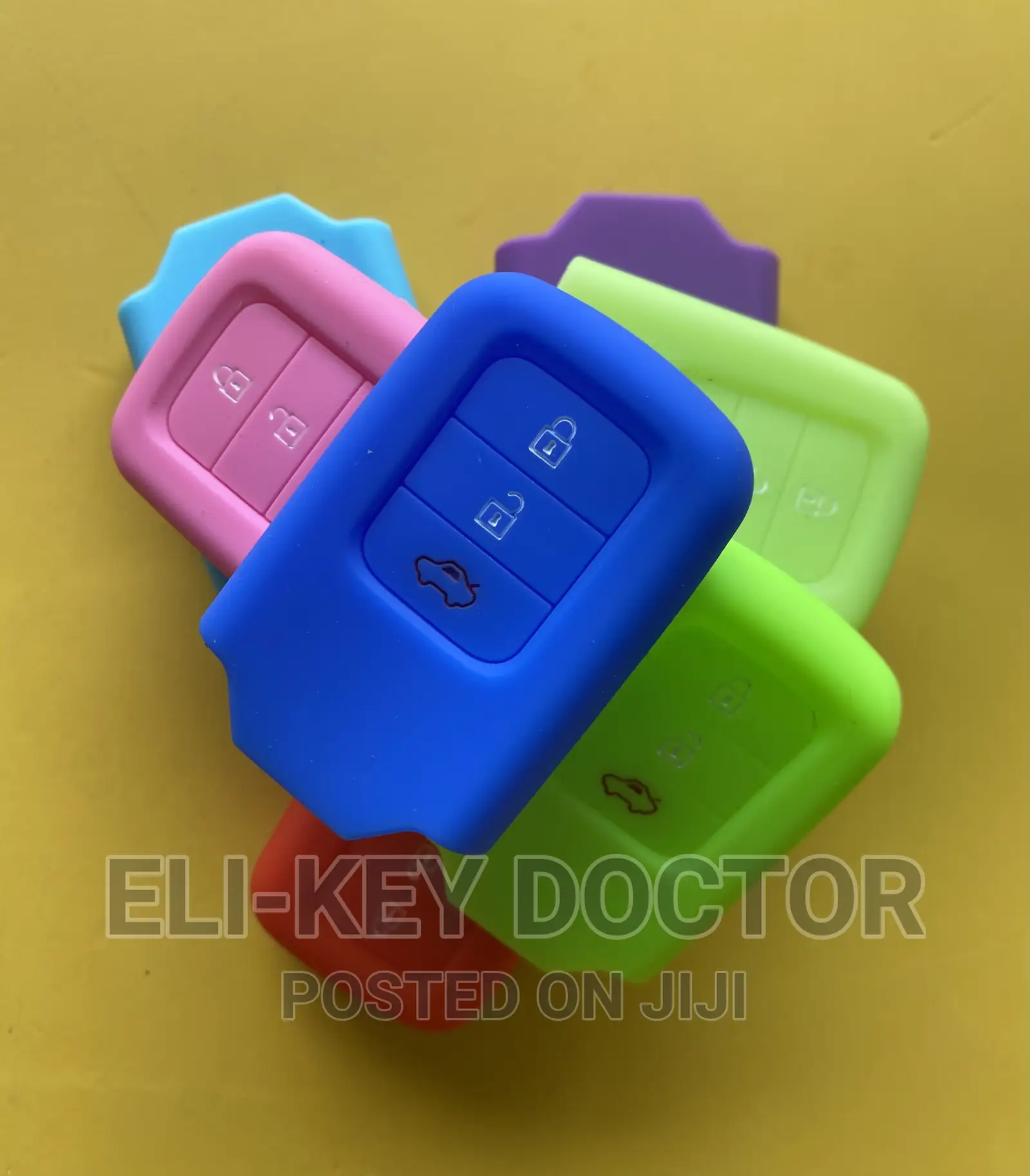 Colorful Silicon Case for Honda Accord Civic CRV Smart Keys