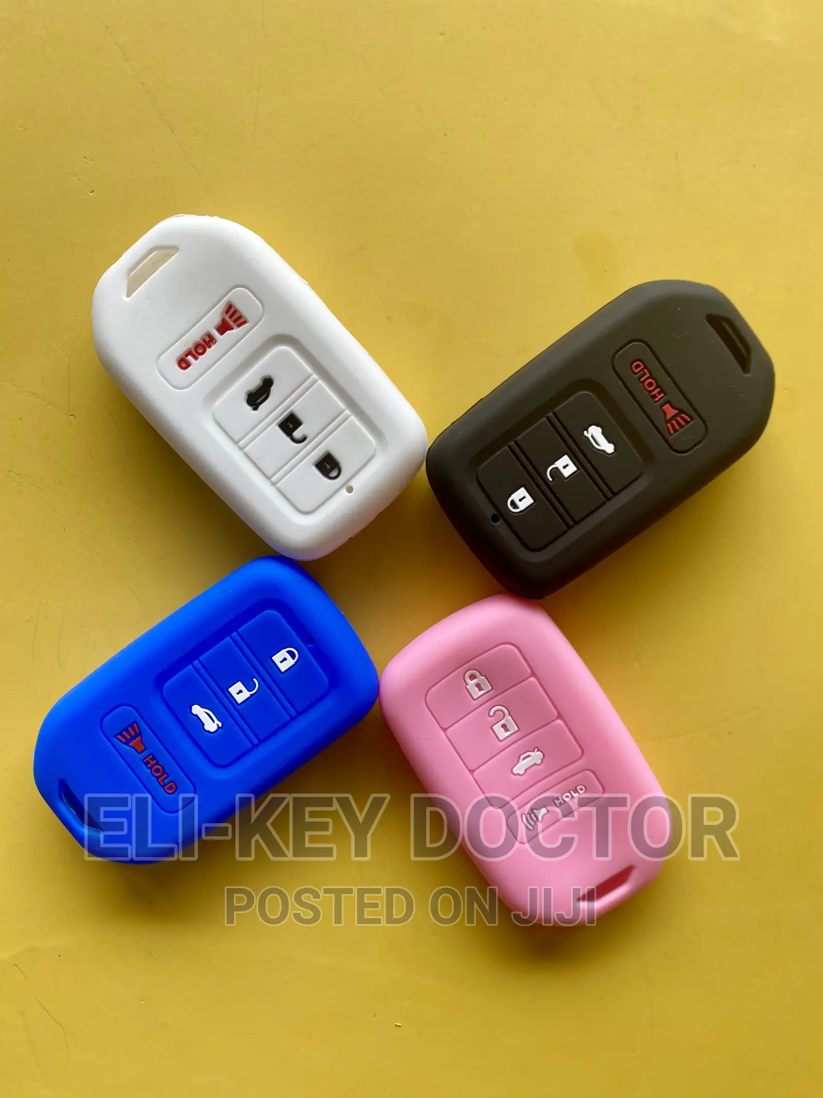 Colorful Silicon Case for Honda Accord Civic CRV Smart Keys