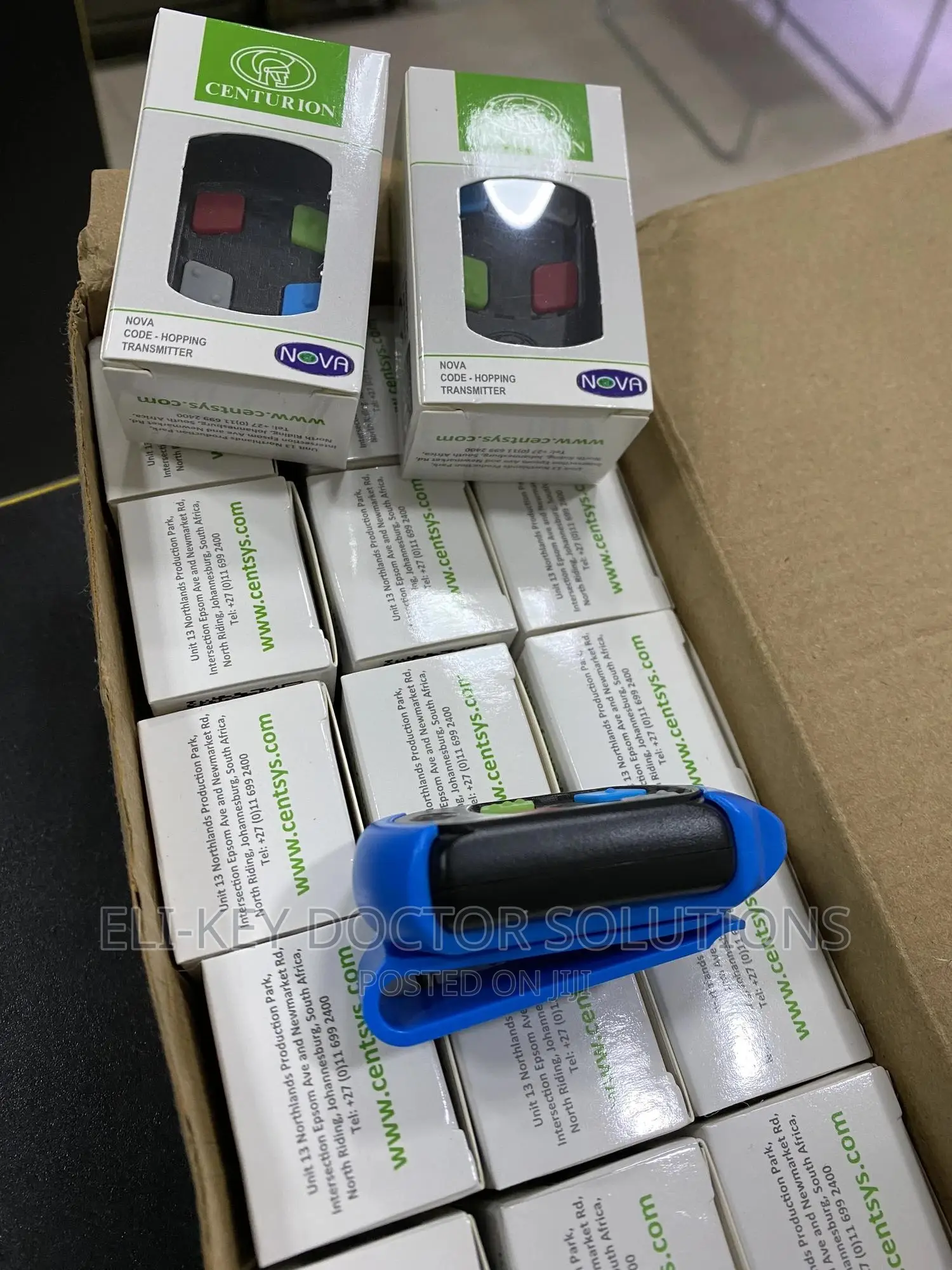 4 Button Centurion Nova Automated Gate Remote