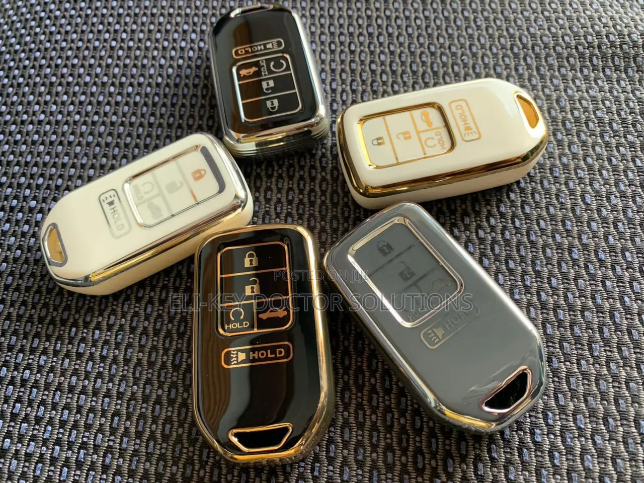 TPU Smart Key Cover for Honda Accord Civic CRV With Hook