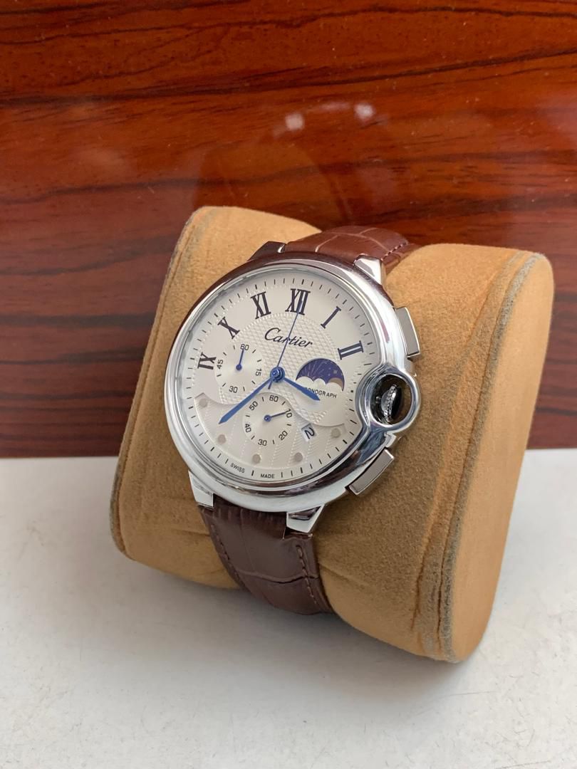 Cartier leather watch