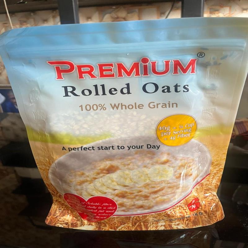 Premium Rolled Oats(100% whole grains )