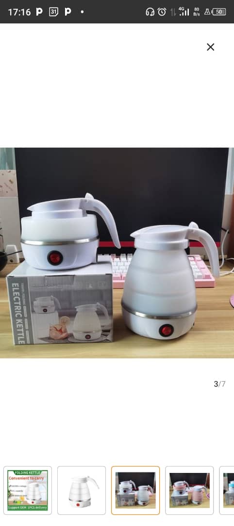 Foldable kettle