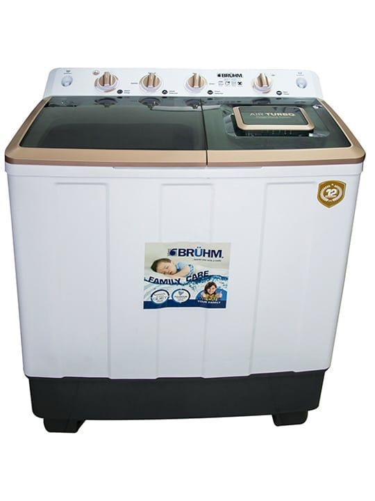 Bruhm Semi-automatic Washing Machine Twintub