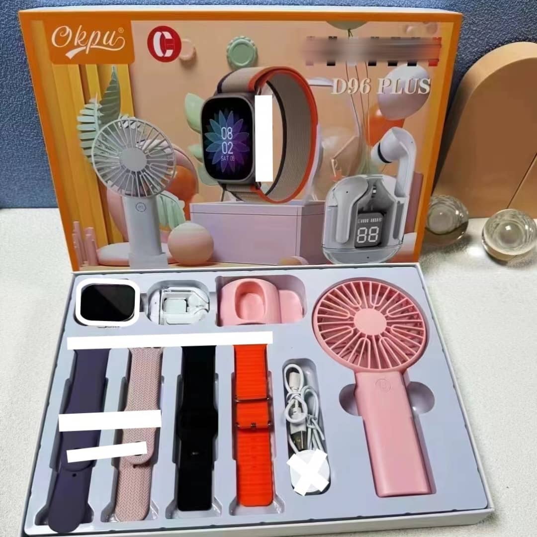 D96 smart watch plus accessories