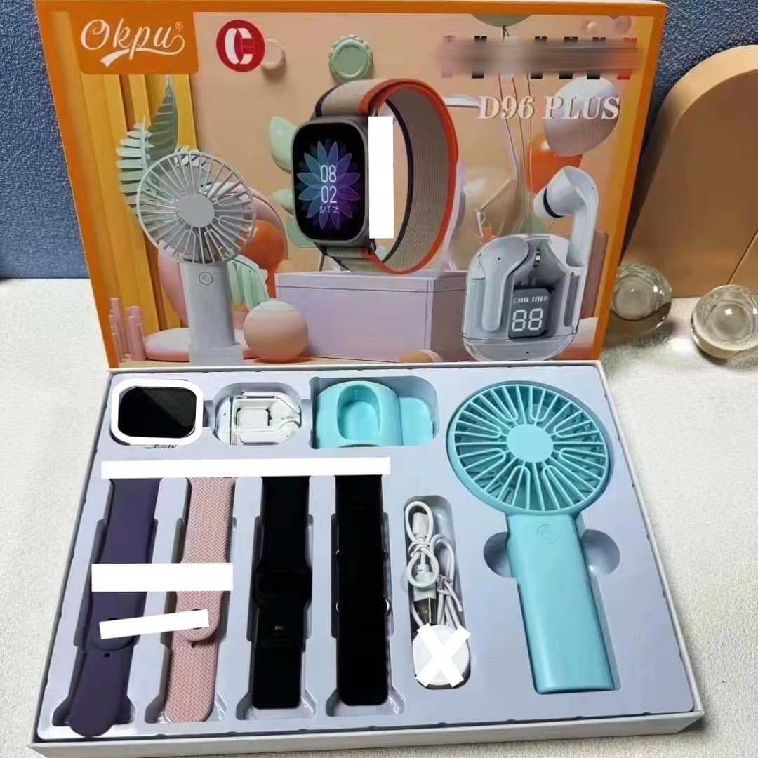 D96 smart watch plus accessories