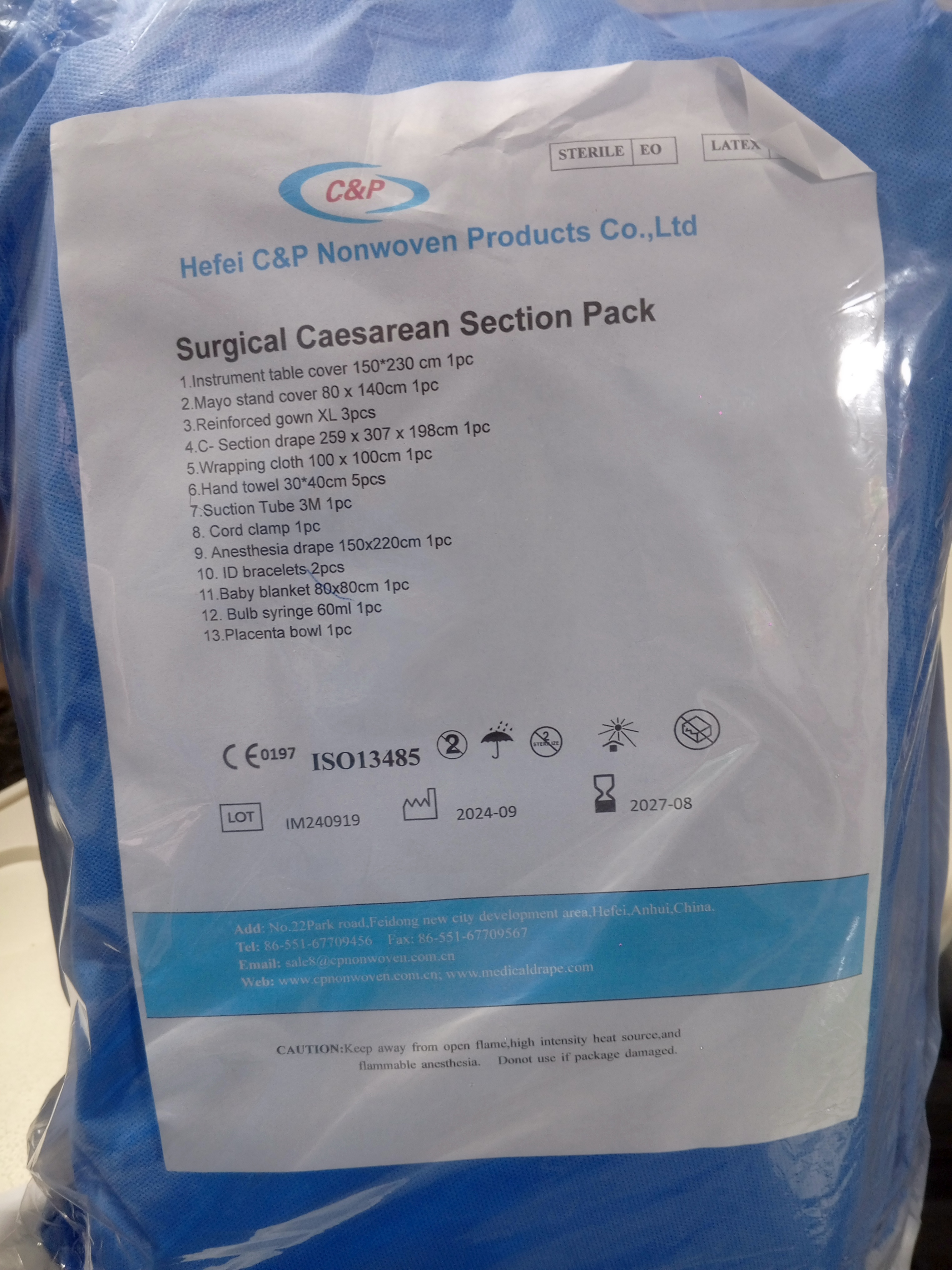 Cesarean Pack