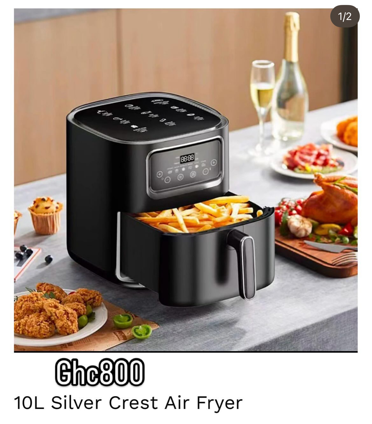 10L Silver Crest Air Fryer
