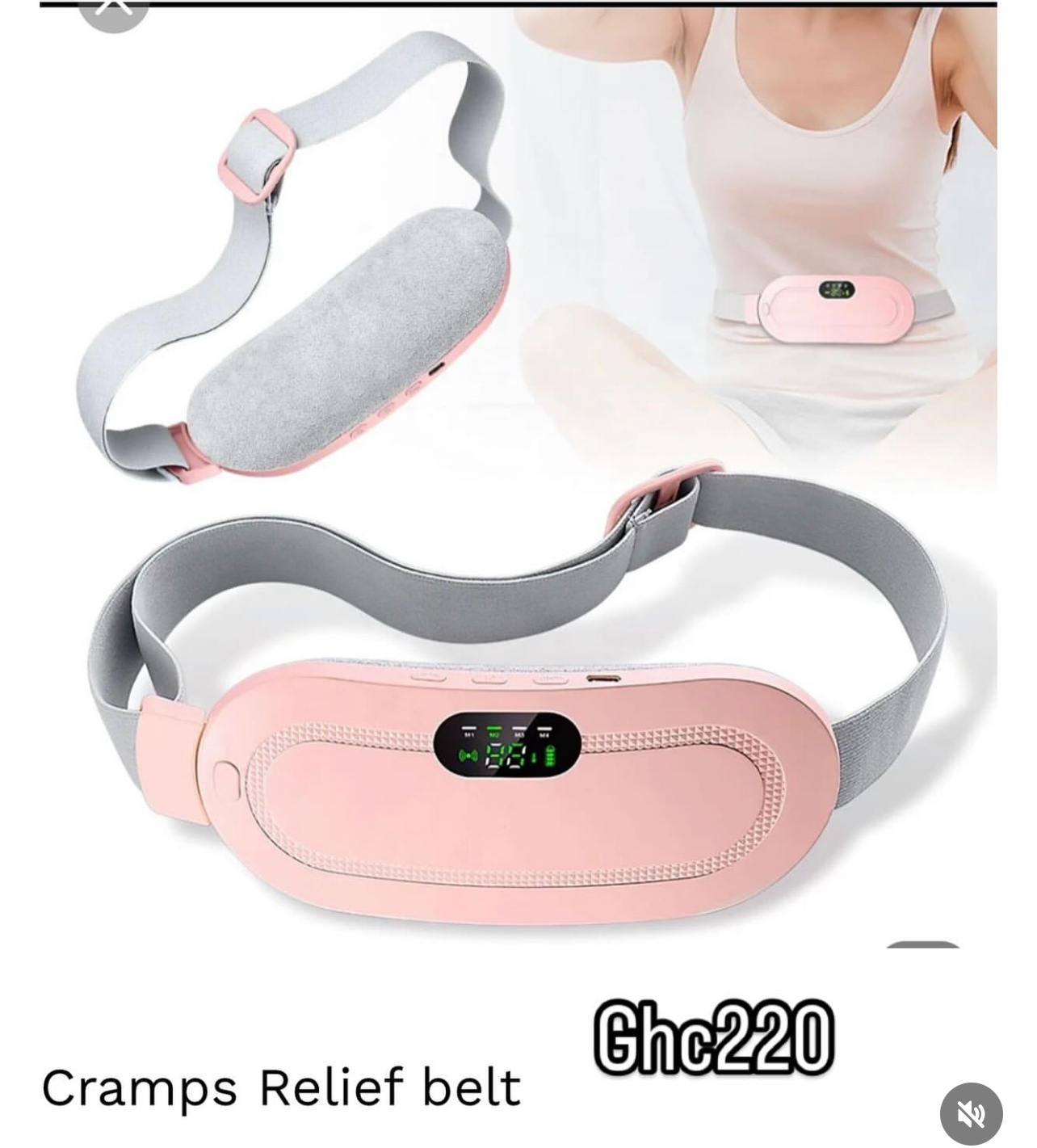 Cramp Relief Belt