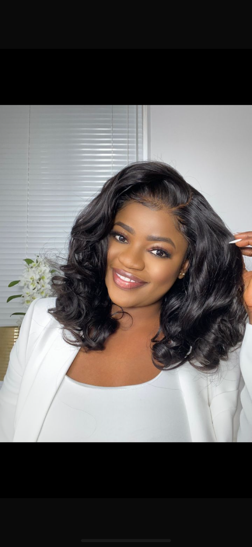 Customized human hair wig cap