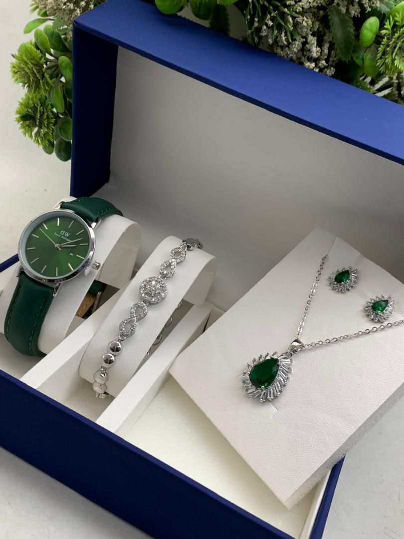 Fusili and DW watches , necklace and bracelets